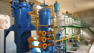 湖南長沙5-8噸茶籽生產(chǎn)線安裝現(xiàn)場